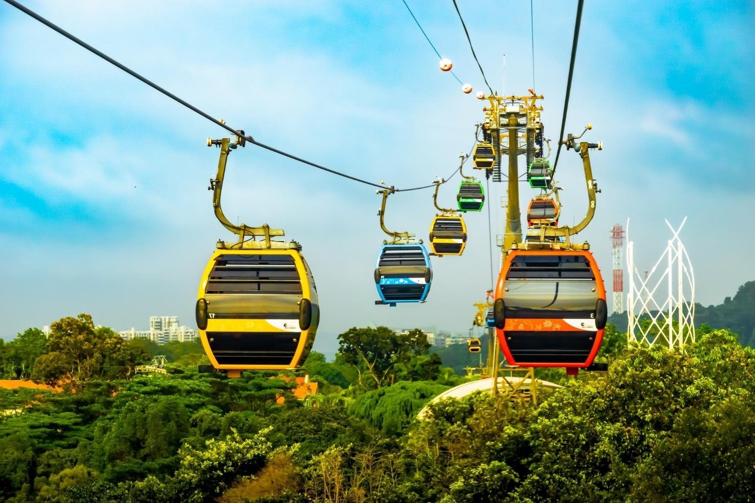 Sentosa Cable Car Ride Tickets – Singapore